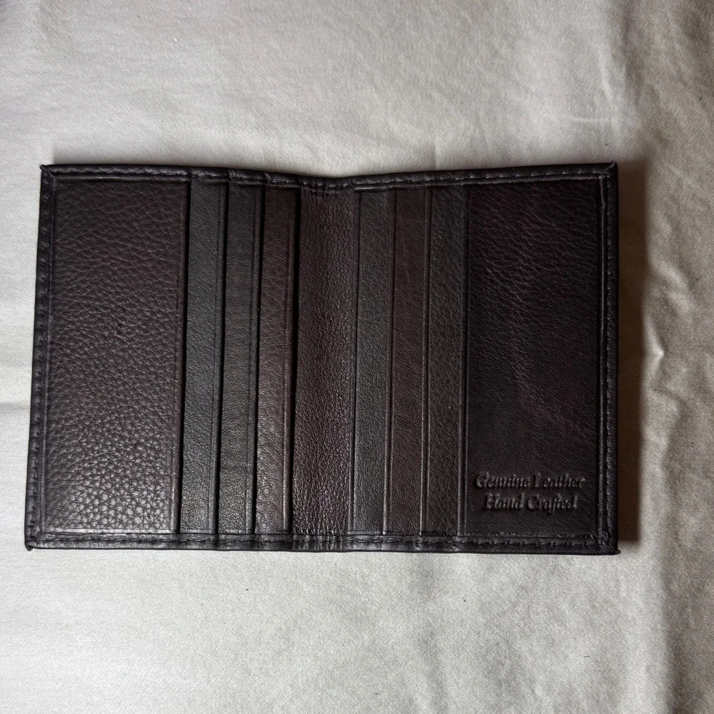 Dark Brown Leather Wallet